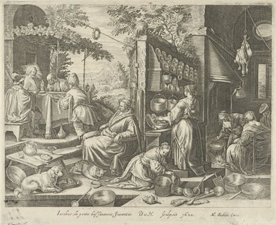 Comida en Emaús de Dirk van Hoogstraten