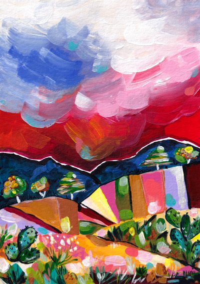 Un paisaje desértico lleno de vida de Dirkie Nell