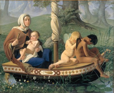 Infancia. De la serie: Las cuatro edades del hombre de Ditlev Blunck