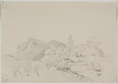 Vista hacia Civitella de Ditlev Blunck