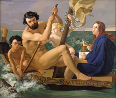 La virilidad. De la serie: Las cuatro edades del hombre de Ditlev Conrad Blunck