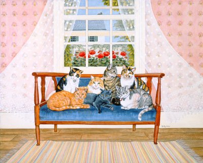Gatos Biedermeier de Ditz