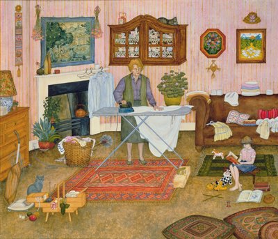 Día de Planchado de Hilda Nekudas de Ditz