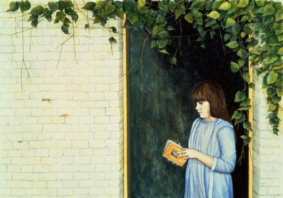 Niña Leyendo de Ditz