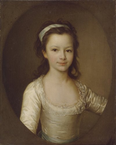 Retrato de la condesa Yekaterina Artemyevna Vorontsova 1780-1836 como niña, finales de la década de 1780 de Dmitri Grigorievich Levitsky