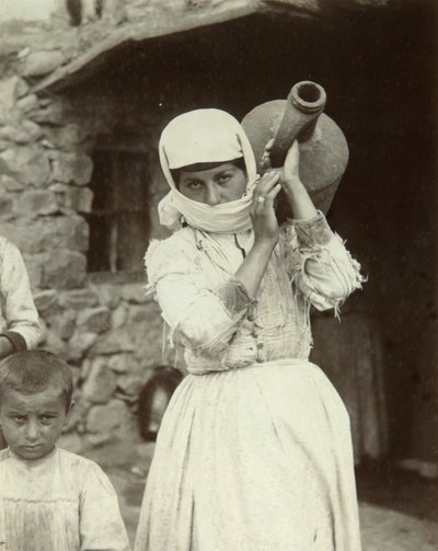 Chica campesina armenia, Ereván de Dmitri Ivanovich Yermakov