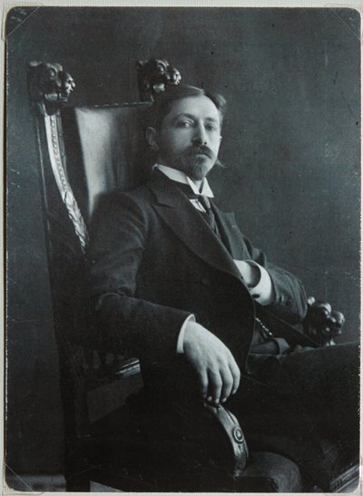 Retrato del autor Iván A. Bunin 1870-1953, 1909 de Dmitri Spiridonovich Zdobnov