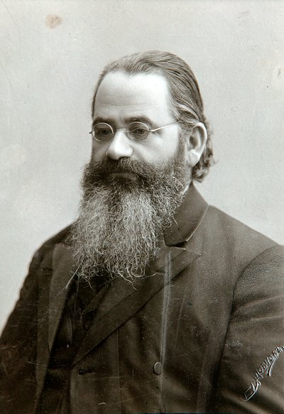 Semyon Vengerov, crítico literario e historiador ruso, 1890s de Dmitri Spiridonovich Zdobnov