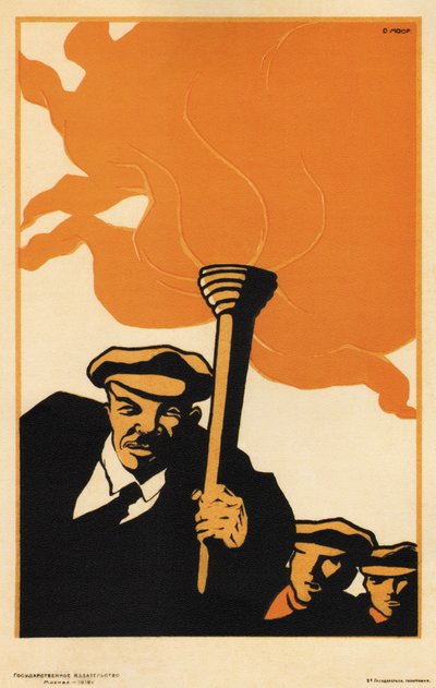 Lenin, 1919 de Dmitriy Stakhievich Moor