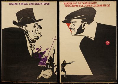 Trabajadores del mundo, ¡uníos! de Dmitry (1883 1946) Moor