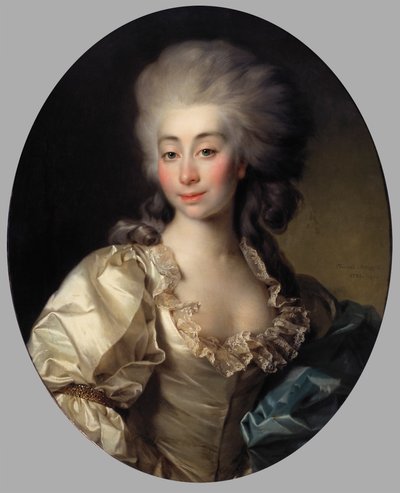 Ruso: "Retrato de la condesa Urszula Mniszech" Retrato de la condesa Urszula Mniszech de Dmitry Levitzky