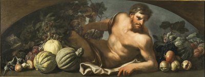 Otoño (óleo sobre lienzo) de Domenica and Camogli Stefano Piola