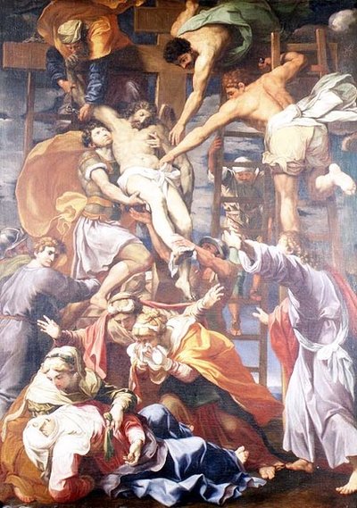 Descendimiento de la cruz de Domenichino
