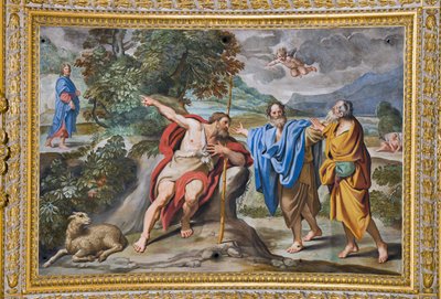 La primera vocación del apóstol Andrés de Domenichino