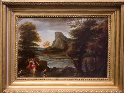 Tobiolo y el Ángel, siglo XVII de Domenichino