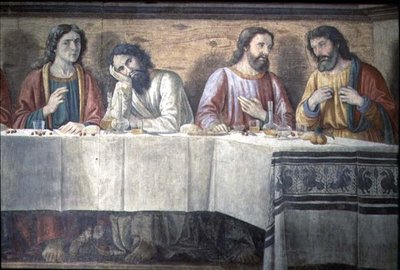 La última cena de Domenico Ghirlandaio