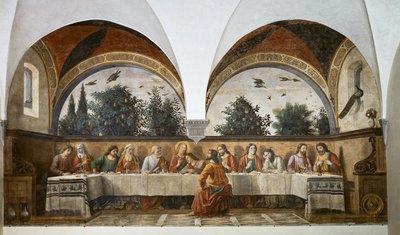 La Última Cena de Domenico Ghirlandaio