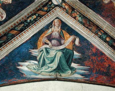 Una sibila, 1483-86 de Domenico Ghirlandaio