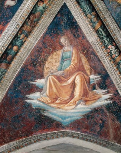 Una sibila, 1483-86 de Domenico Ghirlandaio