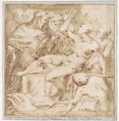El martirio de San Lorenzo de Domenico Beccafumi