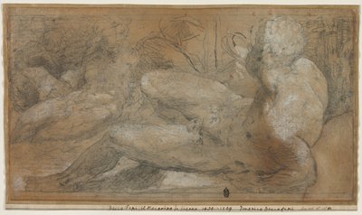 Tres Desnudos Masculinos, c. 1540-1547 de Domenico Beccafumi