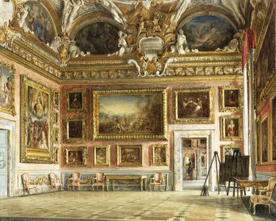 Interiores del Palazzo Pitti, Florencia: La Sala dell
