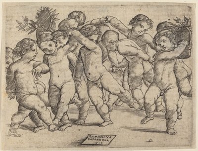 Doce Niños Bailando de Domenico Campagnola