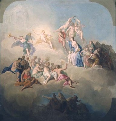 El Triunfo de las Artes de Domenico Corvi