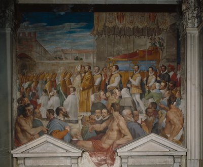 Procesión del Cuerpo de San Antonino de Domenico Cresti