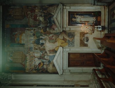 El funeral de San Antonino, 1589 de Domenico Cresti