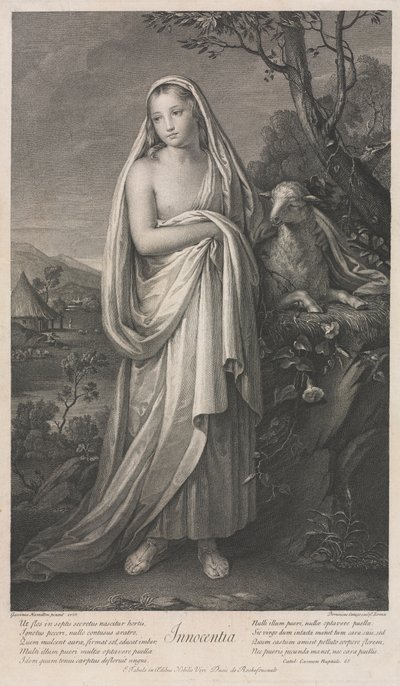 Inocencia, 1766 de Domenico Cunego