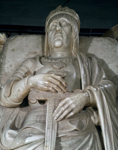 Efigie de un rey (detalle) de Domenico Fancelli