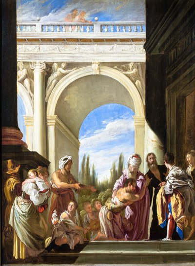 Parábola del hijo pródigo de Domenico Fetti