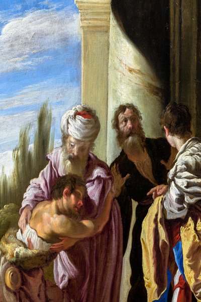 Parábola del hijo pródigo de Domenico Fetti