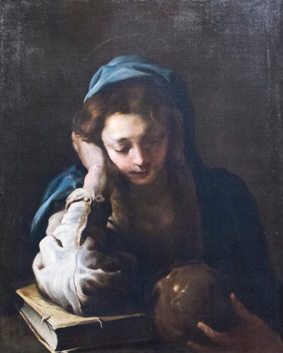 Magdalena penitente de Domenico Fetti or Feti