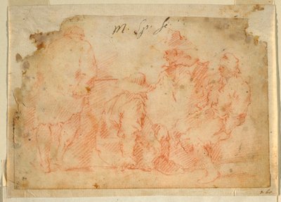 Cuatro figuras de Domenico Gargiulo, called Micco Spadaro