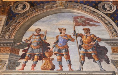 Decoración de la Sala dei Gigli, 1482-1484 de Domenico Ghirlandaio