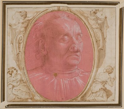 Cabeza de un anciano de Domenico Ghirlandaio