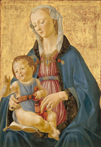 Madonna y el Niño, c. 1470-1475 de Domenico Ghirlandaio