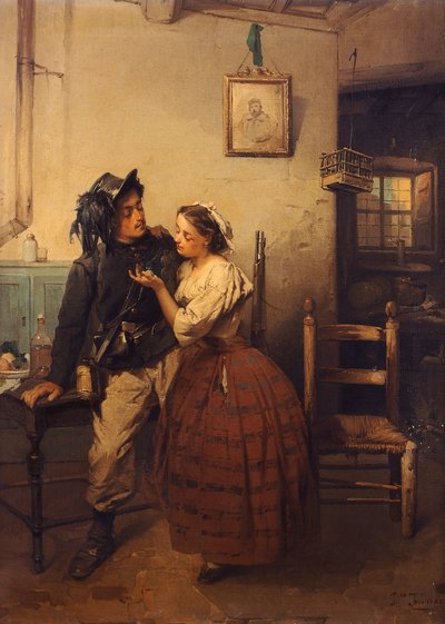 La Medalla de Domenico Induno
