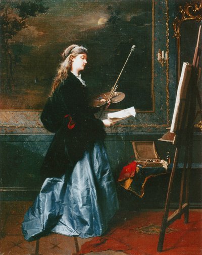 El pintor, 1864 de Domenico Induno