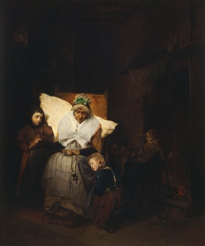 El rosario de Domenico Induno