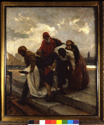 I Due Foscari, pintura de Domenico Morelli (1826 - 1901) de Domenico Morelli