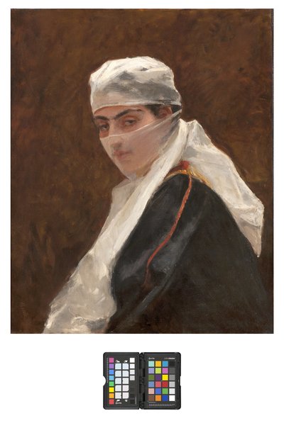 Odalisca, 1870-73 de Domenico Morelli