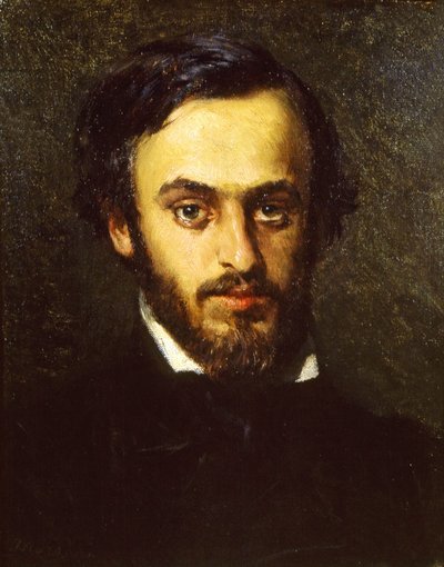Retrato de Emilio Villari de Domenico Morelli