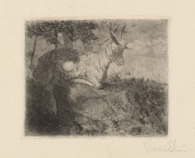 La cabrita (La capretta) de Domenico Morelli