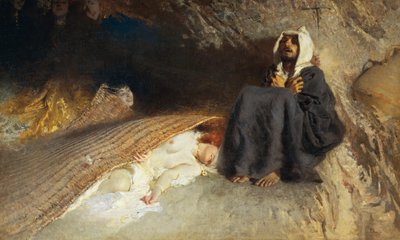 La tentación de San Antonio de Domenico Morelli