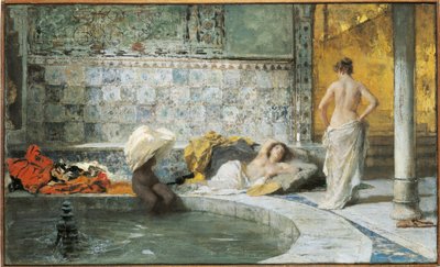 Baño turco de Domenico Morelli