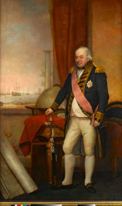 Contraalmirante Sir John Jervis de Domenico Pellegrini