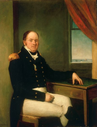 Sir Thomas Masterman Hardy (1769-1839) de Domenico Pellegrini